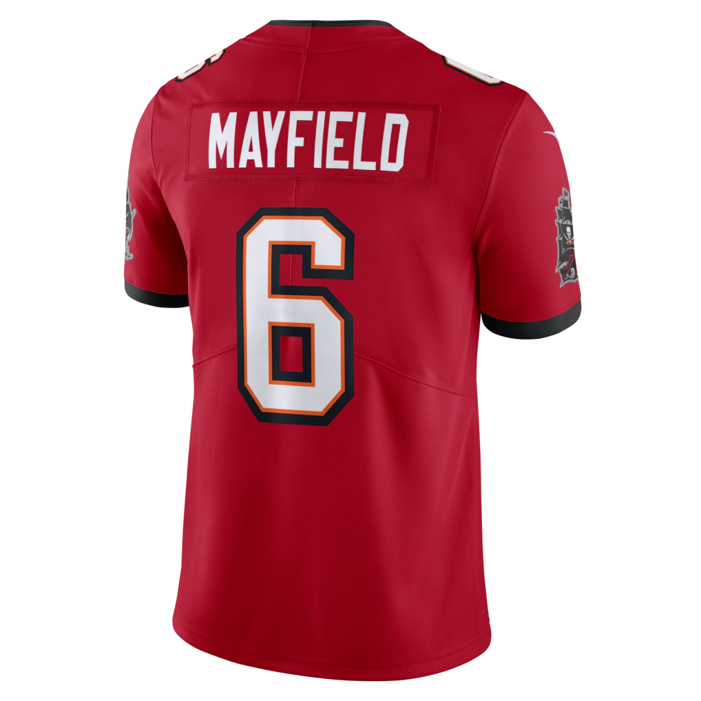 Punc TB.Buccaneers #6 Baker Mayfield Red Vapor Untouchable Limited Stitched Jerseys