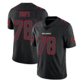 Punc TB.Buccaneers #78 Tristan Wirfs Player Black Impact Limited Home Game Stitched Jerseys