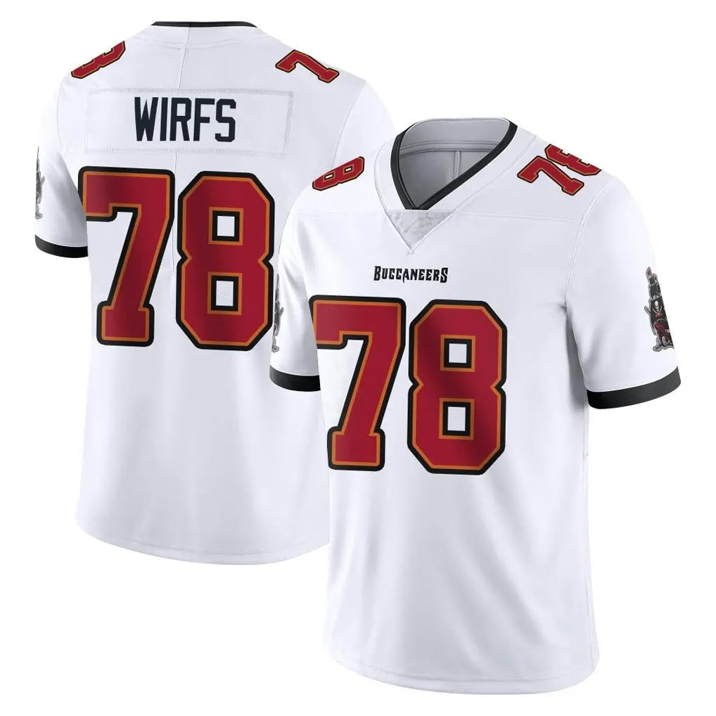 Punc TB.Buccaneers #78 Tristan Wirfs Player White Limited Vapor Untouchable Home Game Stitched Jerseys
