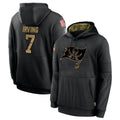 Punc TB.Buccaneers #7 Bucky Irving Player Black Salute to Service Hoodies Stitched Jerseys
