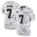 Punc TB.Buccaneers #7 Bucky Irving Player Limited Arctic Camo Stitched Jerseys