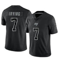 Punc TB.Buccaneers #7 Bucky Irving Player Limited Black Reflective Stitched Jerseys