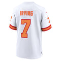 Punc TB.Buccaneers #7 Bucky Irving Player White Home Game Stitched Jerseys