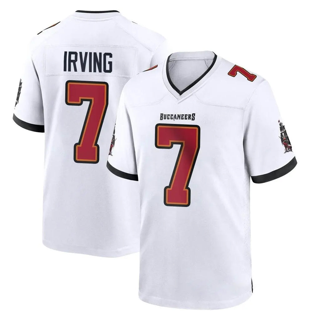 Punc TB.Buccaneers #7 Bucky Irving Player White Limited Vapor F.U.S.E. Home Game Stitched Jerseys