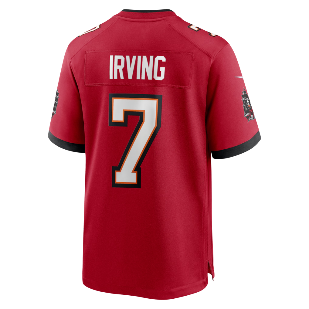 Punc TB.Buccaneers #7 Bucky Irving Red Game Stitched Jerseys