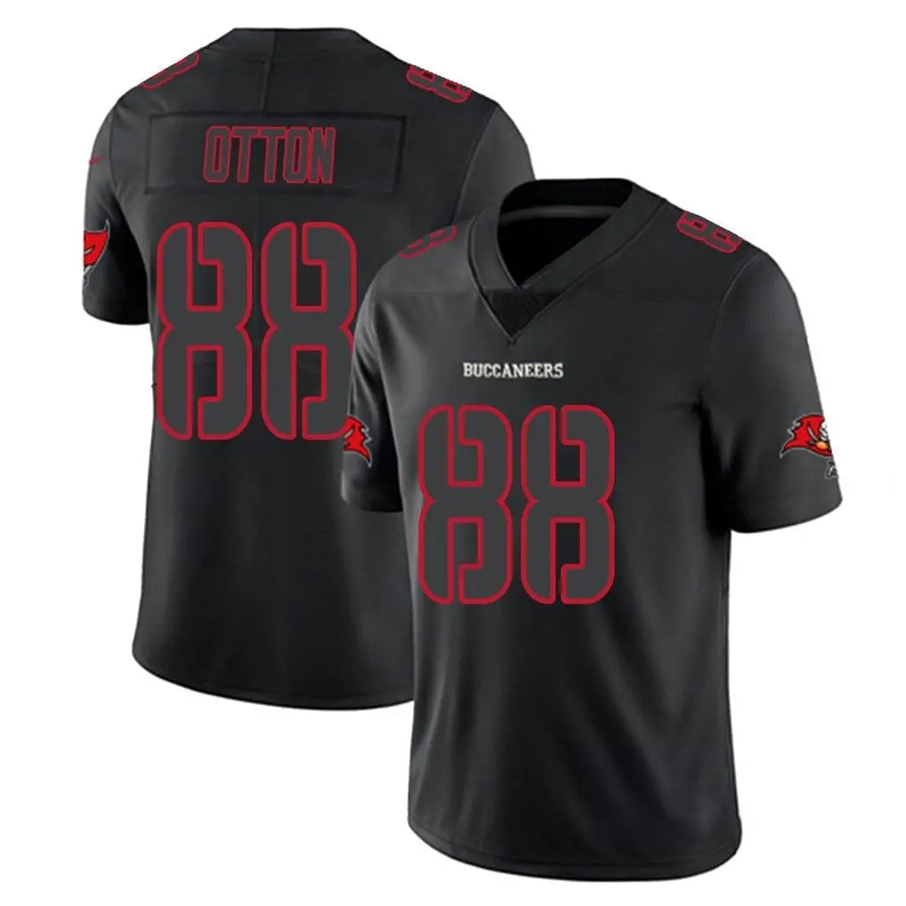 Punc TB.Buccaneers #88 Cade Otton Player Black Impact Limited Home Game Stitched Jerseys