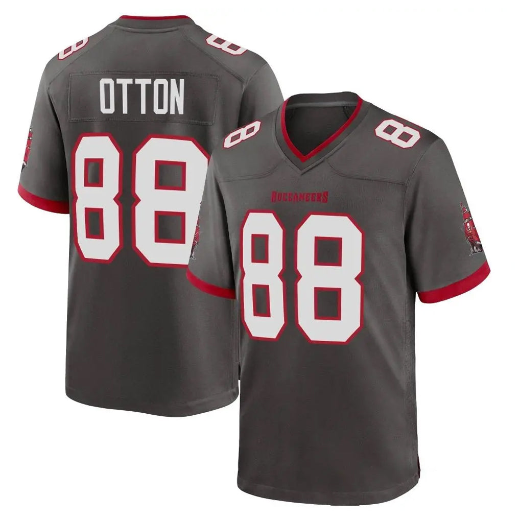 Punc TB.Buccaneers #88 Cade Otton Player Pewter Alternate Home Game Stitched Jerseys