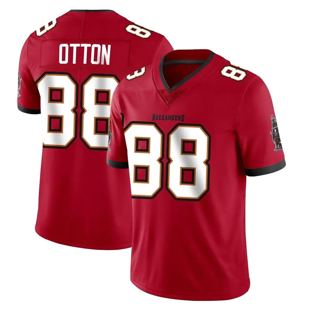 Punc TB.Buccaneers #88 Cade Otton Player Red Limited Vapor Home Game Stitched Jerseys