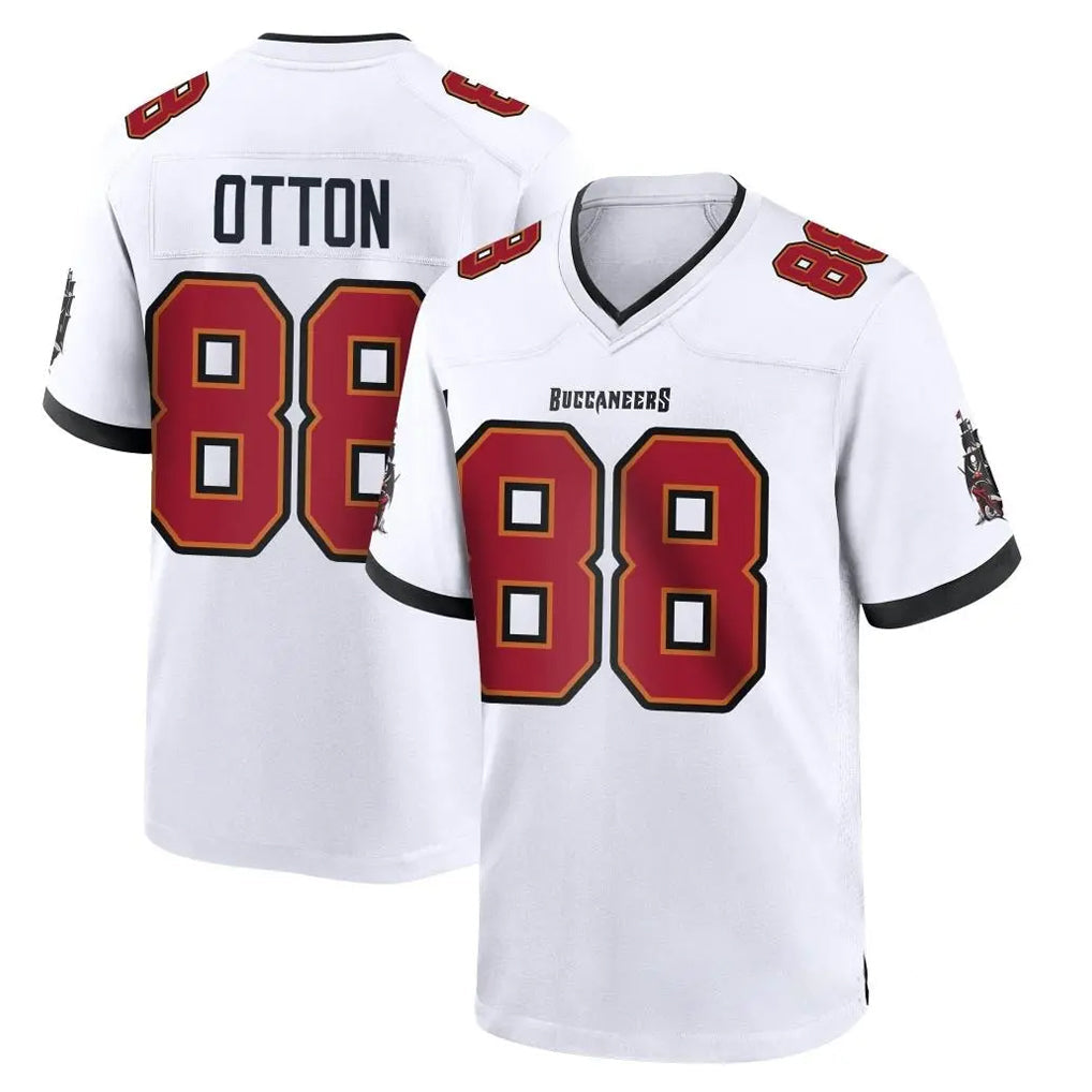 Punc TB.Buccaneers #88 Cade Otton Player White Home Game Stitched Jerseys