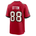 Punc TB.Buccaneers #88 Cade Otton Red Game Player Stitched Jerseys