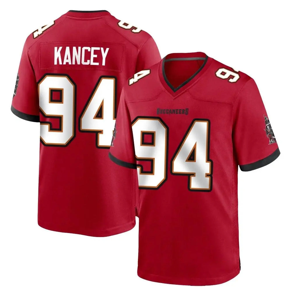 Punc TB.Buccaneers #94 Calijah Kancey Player Red Home Game Stitched Jerseys