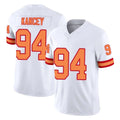 Punc TB.Buccaneers #94 Calijah Kancey Player White Limited '76 Vapor F.U.S.E. Home Game Stitched Jerseys