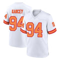 Punc TB.Buccaneers #94 Calijah Kancey Player White '76 Home Game Stitched Jerseys