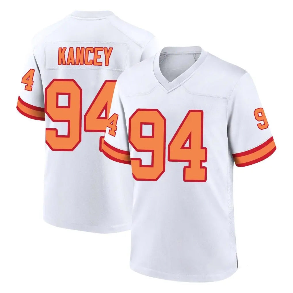 Punc TB.Buccaneers #94 Calijah Kancey Player White '76 Home Game Stitched Jerseys