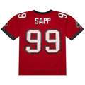 Punc TB.Buccaneers #99 Warren Sapp Mitchell & Ness Red 2002 Legacy Replica Jersey Stitched Puhic Game Jerseys