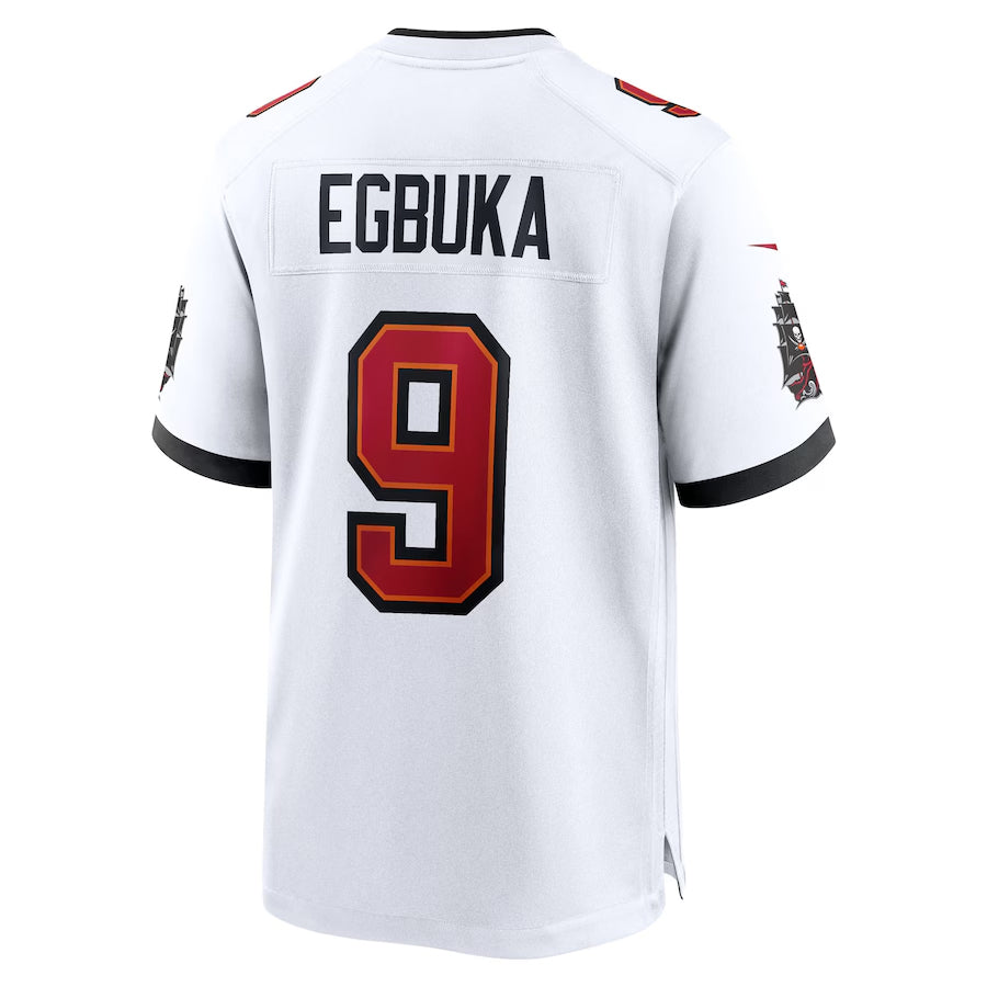 Punc TB.Buccaneers #9 Emeka Egbuka Player White Game Stitched Jerseys