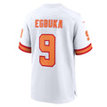 Punc TB.Buccaneers #9 Emeka Egbuka Player White Home Game Stitched Jerseys