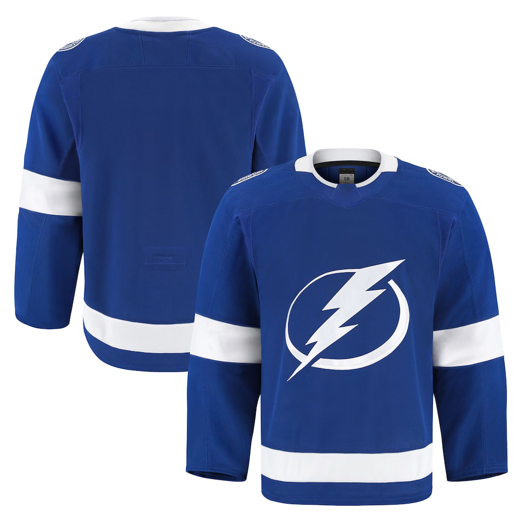 Punc TB.Lightning Blue Home Authentic Pro Jerseys