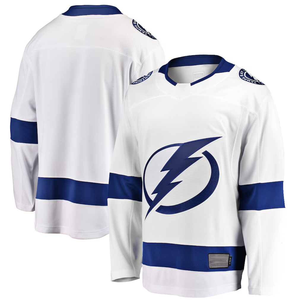 Punc TB.Lightning White Breakaway Away Jerseys