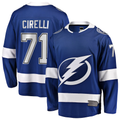 Punc TB.Lightning #71 Anthony Cirelli Blue Home Breakaway Player Jerseys