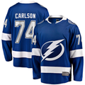 Punc TB.Lightning #74 John Carlson Blue Home Breakaway Jerseys