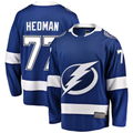 Punc TB.Lightning #77 Victor Hedman Blue Home Breakaway Jerseys