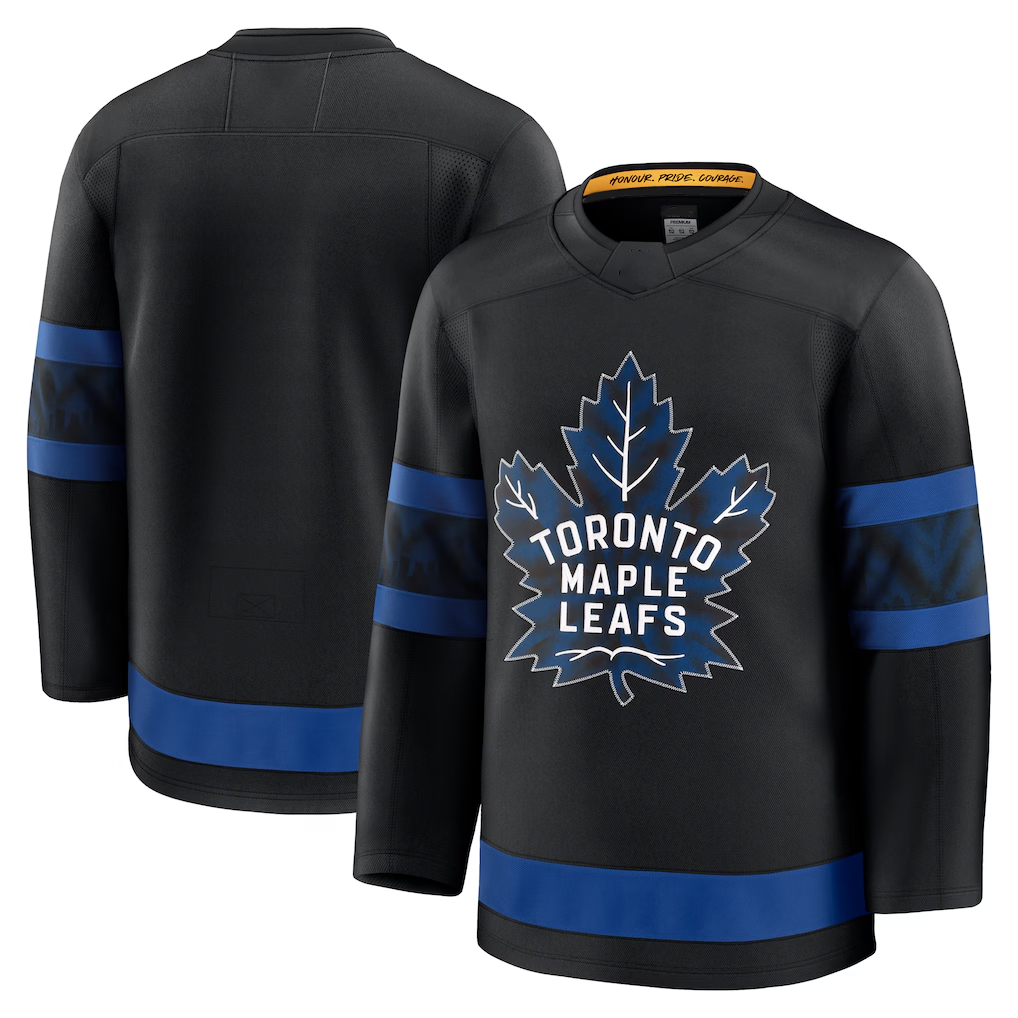 Punc T.Maple Leafs Black Alternate Premium
