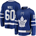Punc T.Maple Leafs #60 Joseph Woll Blue Home Premier Breakaway Player Jerseys