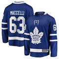 Punc T.Maple Leafs #63 Matias Maccelli Blue Home Breakaway Jerseys