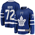 Punc T.Maple Leafs #72 Travis Boyd Blue Home Breakaway Jerseys