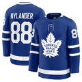 Punc T.Maple Leafs #88 William Nylander Blue Home Premium Jerseys