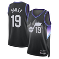 Punc U.Jazz #19 Ace Bailey Black Swingman Player Jerseys - Statement Edition