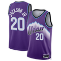 Punc U.Jazz #20 Jaren Jackson Jr. Purple Swingman Jerseys- Icon Edition