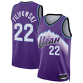 Punc U.Jazz # 22 Kyle Filipowski Purple Swingman Jerseys - Icon Edition