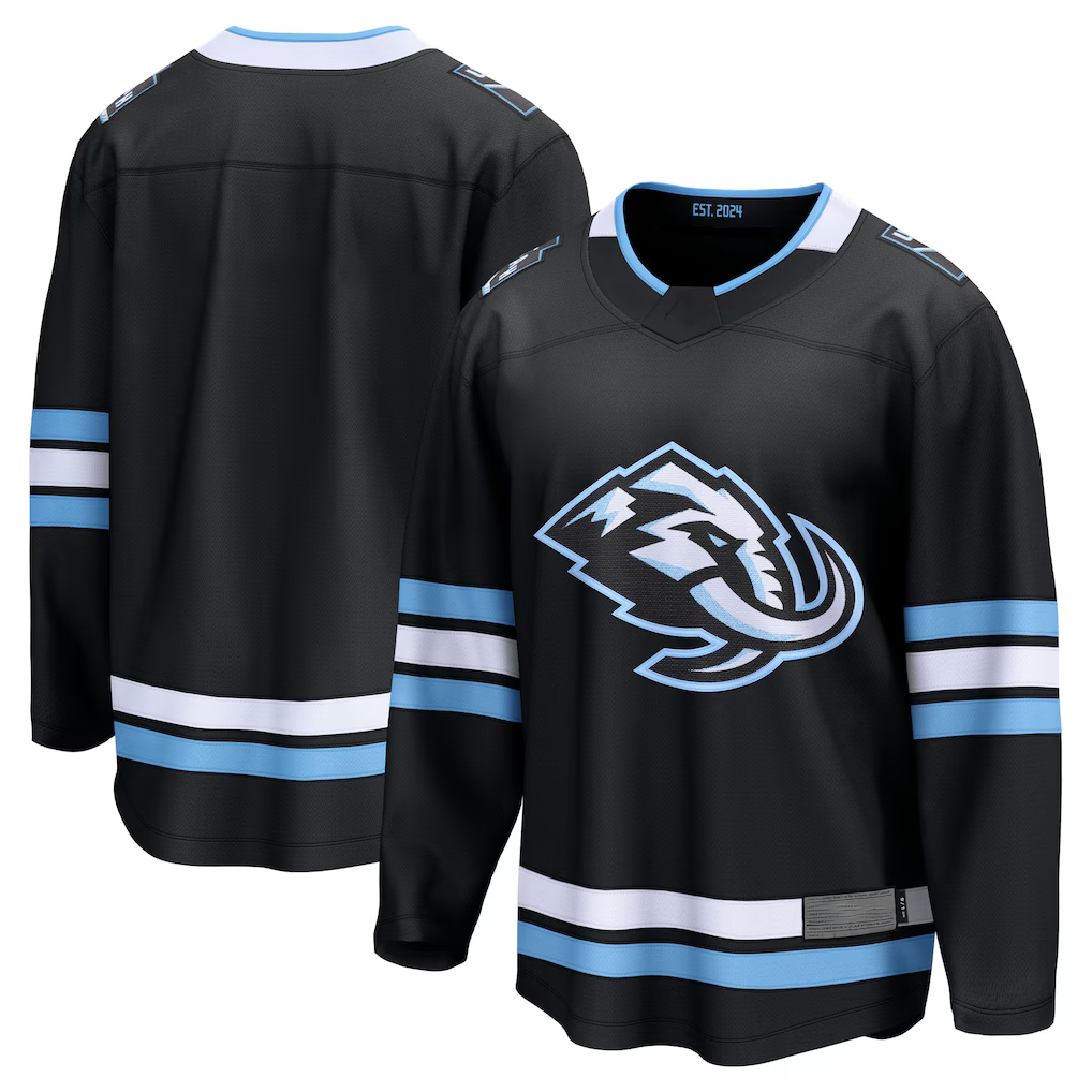 Punc U.Mammoth Black Home Breakaway Jerseys