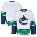 Punc V.Canucks White Away Authentic Pro Jerseys