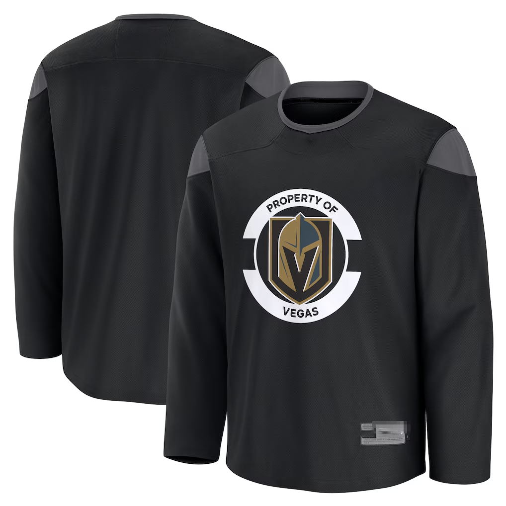 Punc V.Golden Knights Black Practice Jerseys