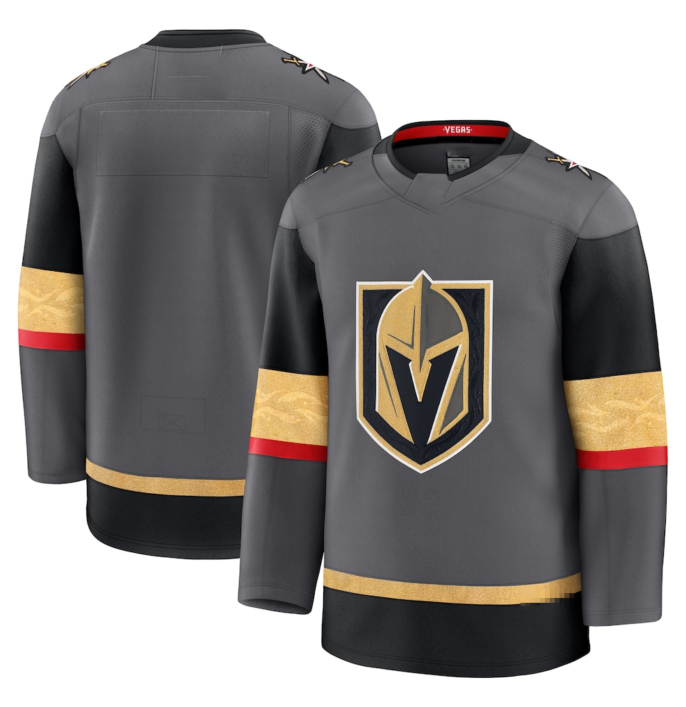 Punc V.Golden Knights Gray Alternate Premium Jerseys