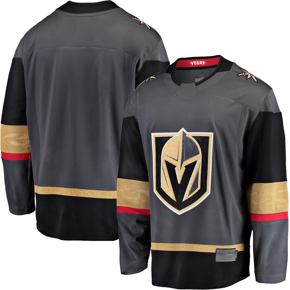 Punc V.Golden Knights Gray Breakaway Alternate Jerseys
