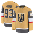 Punc V.Golden Knights #93 Mitch Marner Gold Home Premium Jerseys