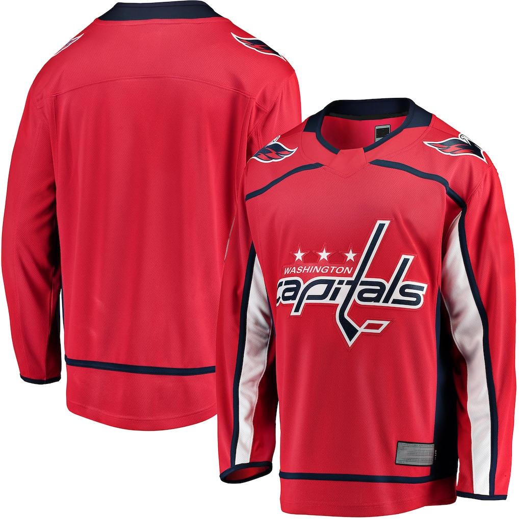 Punc W.Capitals Red Breakaway Home Jerseys