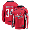 Punc W.Capitals #34 Justin Sourdif Red Home Breakaway Jerseys