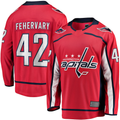 Punc W.Capitals #42 Martin Fehervary Red Home Breakaway Player Jerseys