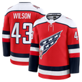 Punc W.Capitals #43 Tom Wilson Red Alternate Premium Player Jerseys
