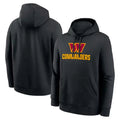 Punc W.Commanders Black Pullover Hoodies Home Game Blank Player Stitched Jerseys