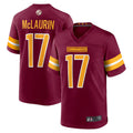 Punc W.Commanders Home Game Jerseys - Burgundy - #17 Terry McLaurin Player Stitched Jerseys