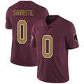 Punc W.Commanders #0 Mike Sainristil Player Burgundy Alternate Vapor Untouchable Limited  Stitched Jerseys