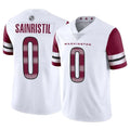 Punc W.Commanders #0 Mike Sainristil Player White Limited Vapor Home Game Stitched Jerseys