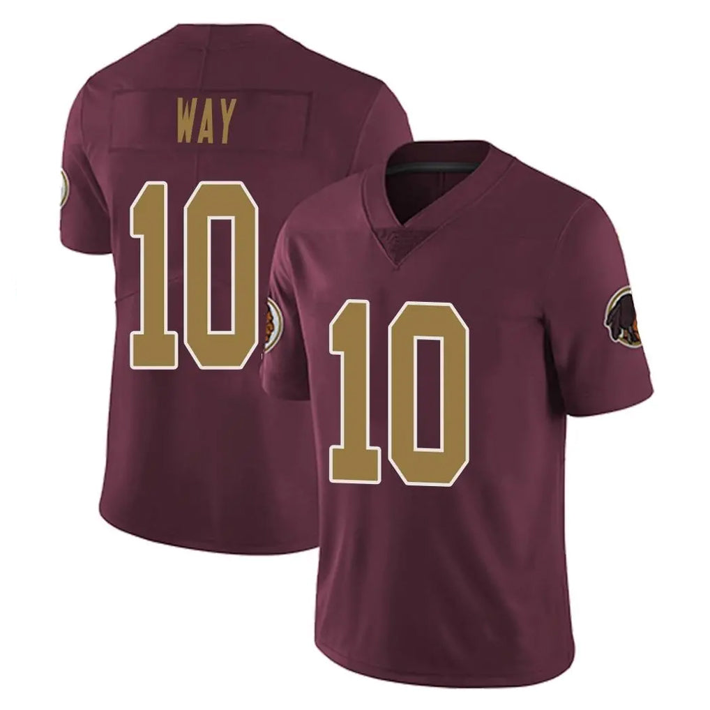 Punc W.Commanders #10 Tress Way Player Burgundy Alternate Vapor Untouchable Home Game Stitched Jerseys