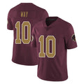 Punc W.Commanders #10 Tress Way Player Burgundy Alternate Vapor Untouchable Home Game Stitched Jerseys